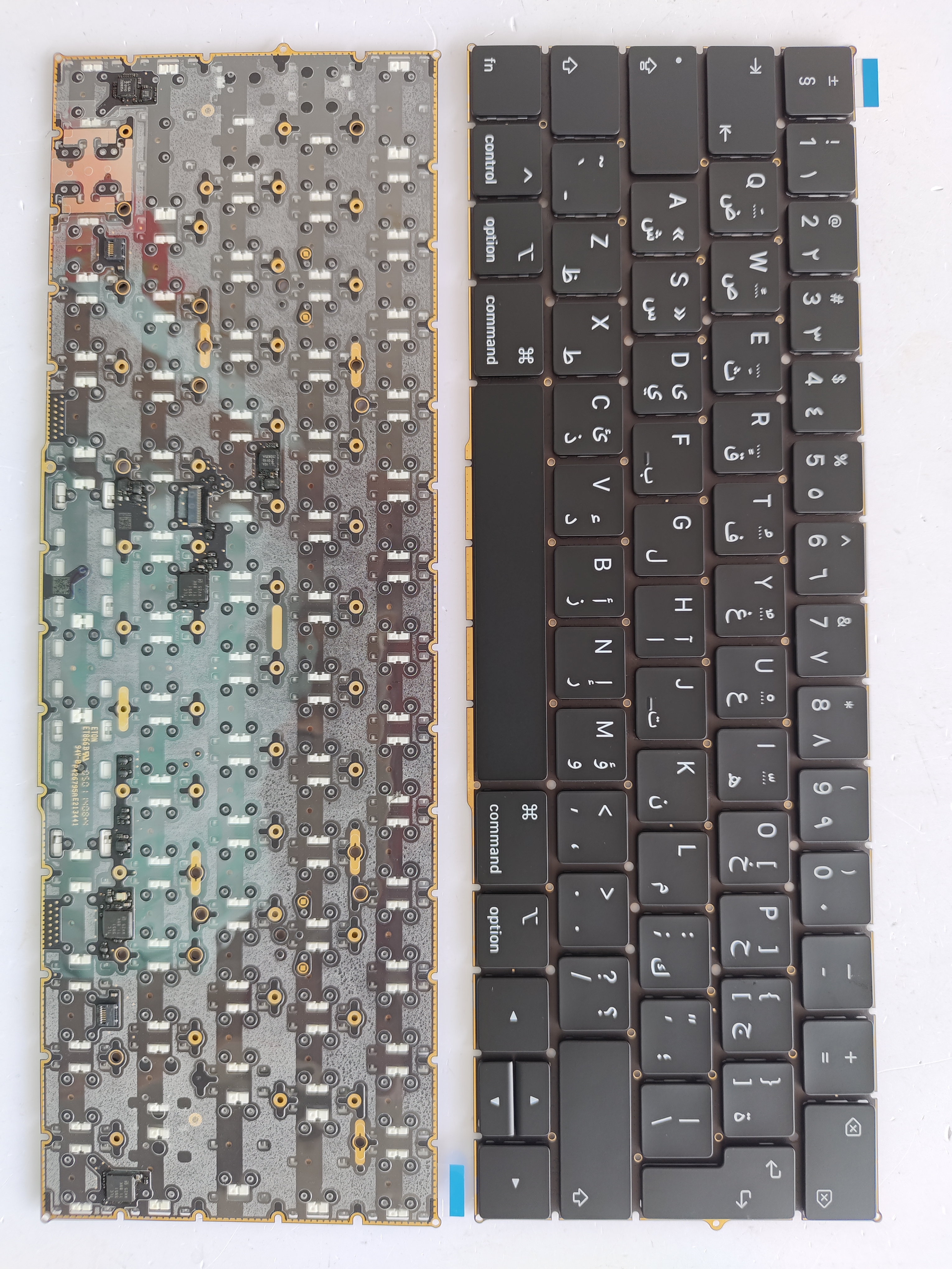 Picture of New Replacement Laptop Keyboard For APPLE A1989/A1990 Enter BLACK Backlit AR Layout